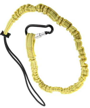 Generic Cordón para Herramientas Conveniente, Cuerda de Seguridad de Mano de Obra Exquisita en Amarillo para Limpieza de Paredes Exteriores, 1 Cuerda de Seguridad Incluida