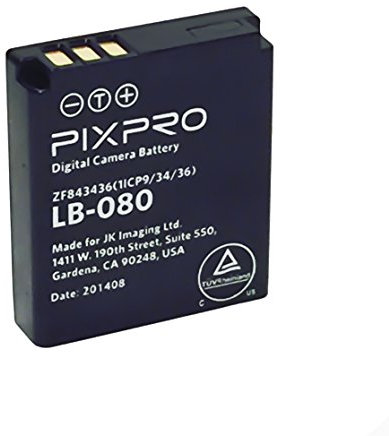 KODAK LB-080, KODAK, 1250 MAH, 3.6 V, Lithium Ion, 1 Piece(s)
