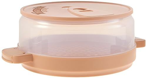 Yummy Can Potatoes Microwave Potato Cooker, AS SEEN ON TV Baked Potato Maker, Cook Tender, Fluffy Spuds in Minutes in Your Microwave, Dishwasher Safe, Clear, Holiday Gift