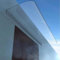 Vordächer, Türvordächer für Sonnen- und Regenschutz im Freien, Haustürvordächer, unsichtbare Fensterbogenvordächer, transparente Polycarbonat-Markisen, Verschiedene Größen (40x170cm/16 x67)