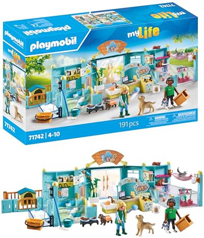 Playmobil | My Life | Animal Hotel | Animal Toy for Kids | Animal Figures Set | Toy for Children Aged 4+ | 71742