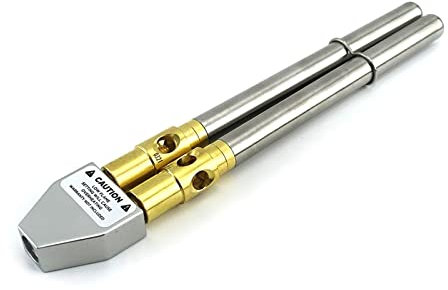 MAPP - Antorcha de soldadura con 2 boquillas, pistola de soldadura de gas, pistola de soldadura por llama CGA600, quemador de conexión, soplete para soldar, barbacoa, HVAC, fontanería, cabezal de