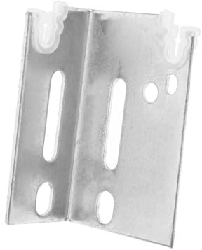 Luxshiny 1 Jeu Support de Radiateur Acier Crochet de Montage pour Radiateurs Installation Facile et Sécurisée Accessoire de Fixation pour Maison et Bureau