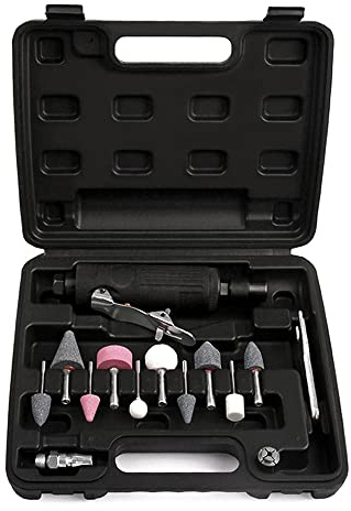 RASTKY Mini Set di Strumenti per Incisione Lucidatrice Portatile con Ampio Campo di Applicazione, Facile da Montare e Smontare - Compatta e Comoda per Varie Operazioni (serie B)