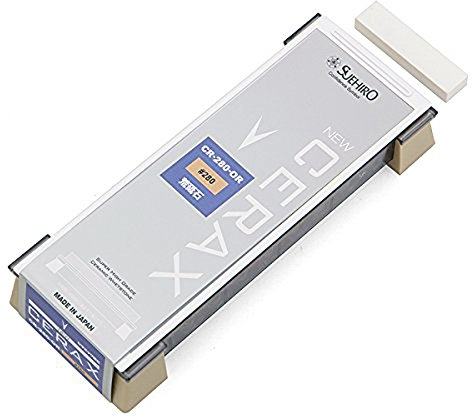 Suehiro Schleifstein CR-280-OR: Home Size Schleifstein #280, Einweichstein: 18,3 x 6,3 x 2 cm