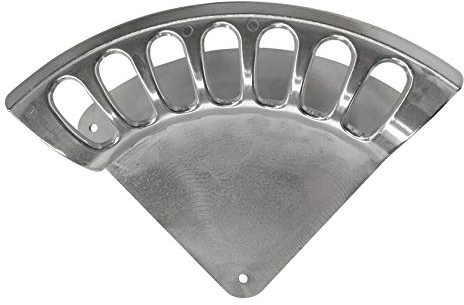 Quarzflex Wandschlauchhalter aus Aluminium/Aluguss/Schlauchhalter (S für 4 bis 6 mm Schläuche)