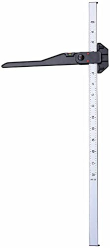 Amesbichler Reitsport AMKA Pferde Messstock Stockmaß MINI für Pferde bis 100 cm mit Wasserwaage ALU Stockmaß