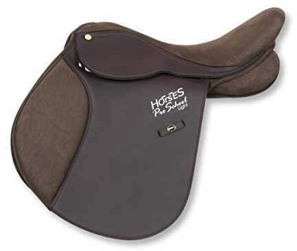 Horses Sattel Salto PRO School Light-011 - braun-018-18 = 45 cm