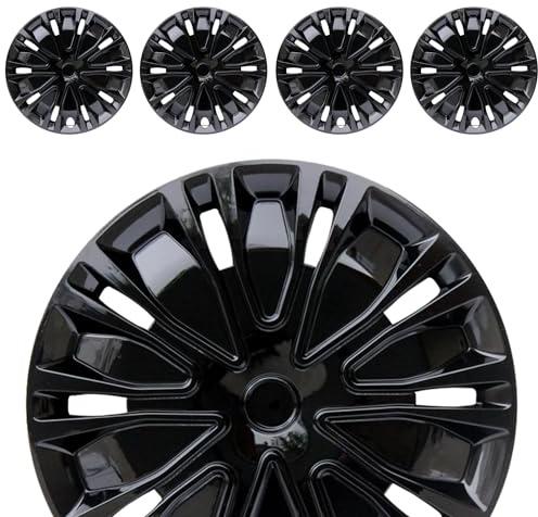 16 inch Hubcaps ABS Replacement for Steel Wheel(Non-Alloy) Snap-on Set of 4