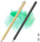 iMoebel Tablet Stift 2 Pack Faserspitze Touchscreen Stifte Verlängert 18,5CM mit Clip, Universal Passiv Stylus Touch Pen kompatibel mit kapazitiven Touchscreens Handys Tablets