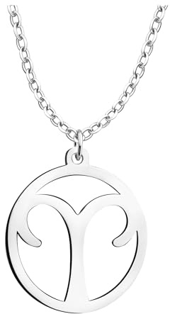 Sofia Milani - Collana da Donna in Argento 925 - Ciondolo a Segno Zodiacale Ariete - N0732