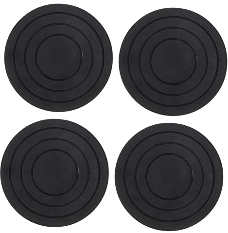 Angoily 4piezas Almohadillas Elevadoras Para Lavadora De Antideslizantes Para Refrigerador Hogar Amortiguadoras Para Evitar Golpes y Vibraciones