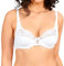 Sans Complexe Women's COTON D'ARUM Full Cup Lace Push Up Bra - White - White -42E(manufacturer size: EU: 95E)