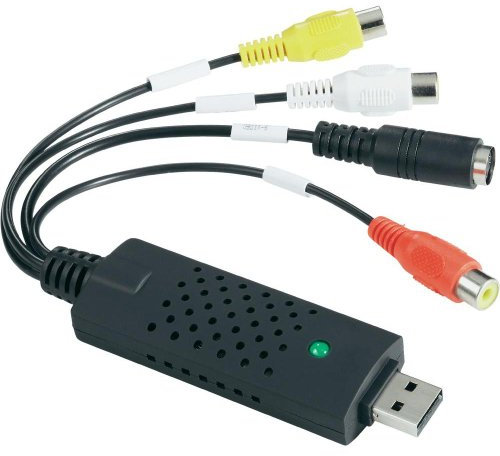 EasyCap DC60 USB 2.0 Video VHS to DVD Converter Grabber Adapter Capture Card with ChipSet UTV 007 for Win7/8/10