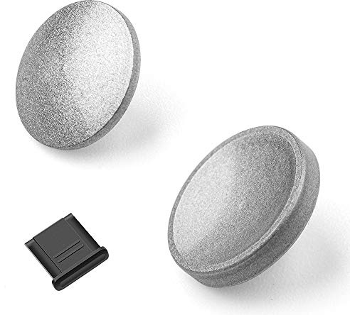 Fotover Auslöseknopf für Leica-Serie und Fujifilm XT20 X100F X-T2 X100T X-PRO2 X-T10 X-PRO1 X-E2S X100 X100S X10 X20 X30 X-E1 X-E2 STX-2, Silber