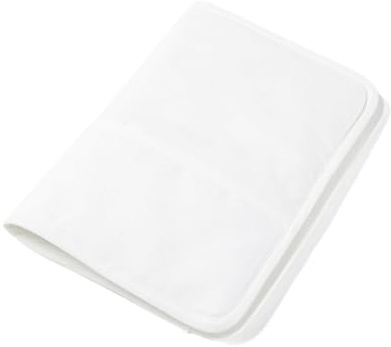 DMC - Protège Carnet de santé à broder - 100% coton - Broderie au point de croix | À personnaliser : Prénom, motifs, date de naissance - Idée cadeau de naissance unique et personnel