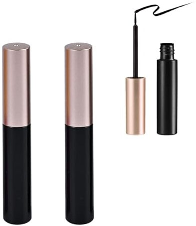 2 Stück Magnetischer Eyeliner für Magnetische Wimpern - Wasserdicht, Flüssiger Schwarz, Schnell Trocknend, Geschenke für Damen