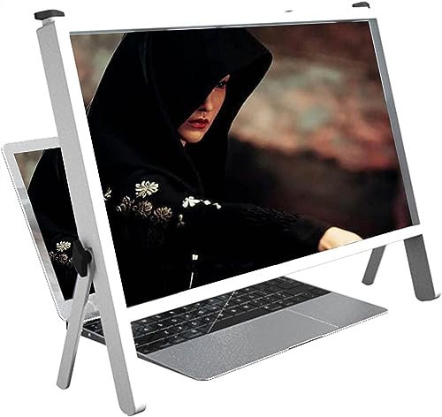 LoiYtrd Tablet Screen Magnifier Laptop Screen Magnifier, Portable Tablet, Computer Magnifier, Projector, Compatible With Mobile HD Screen Magnifier