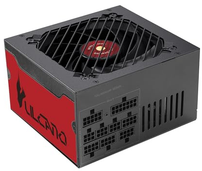 Mars Gaming MPVU750SIM, Fuente Alimentación Modular ATX 750W, 10 Años Garantía, 80 Plus Silver +87%, Ventilador FDB 14cm, Tecnologías AI2-RPM y DC-DC, Condensadores Japoneses Toshin Kyogo 105°, Rojo