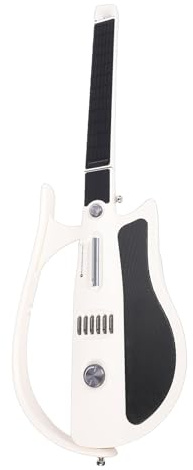 SPYMINNPOO Guitare Intelligente sans Cordes, Guitare électrique Portable Pliable, Accordeur intégré, Jouets D'instruments de Musique pour Débutants et Enfants