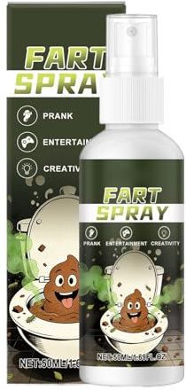 Générique Flytande formad husdjursspray, 50 ml roligt skämttillbehör - stinkspray, kan användas för fester, skola, kontor
