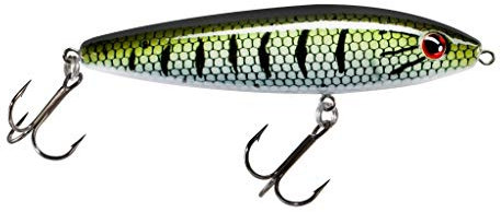 Jenzi Livingston Lures. Pro Sizzle Jr, Wobbler, elektronisches Rasselgeräusch Farbe C 10 cm, Farbe: C