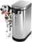 simplehuman CW1889 35L 18KG Extra Large Pet Dog Dry Food Storage Container Bin, Lid-Mounted Measuring Scoop, Airtight Seal, Pet-Proof Lock, Removable BPA-Free Inner Bucket, Brushed Stainless Steel