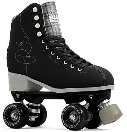 Rio Roller Signature Adults Skates für Erwachsene, Unisex, Schwarz, Größe 39,5