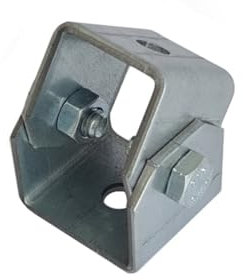 Articulación universal, abrazadera de articulación, articulación giratoria para M6 de acero galvanizado