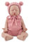 Vollsilikon 31cm Reborn Babypuppe Mädchen Lebensechte Neugeborene Silikonpuppe für Kinder ab 3 Jahren und Sammler Realistische Spielpuppe, Weihnachten oder zum Geburtstag
