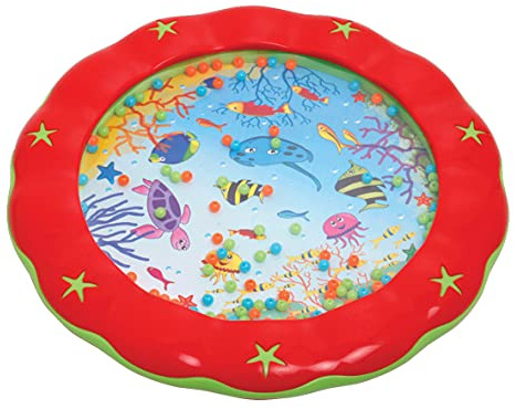 Halilit Children's Wave Drum. Robust Kids Ocean Sea Sounds Musical Instrument Toy. Promotes Hand-Eye Coordination & Fine Motor Skills. 12 months+