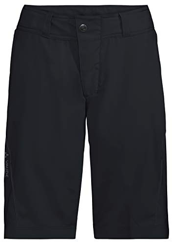 VAUDE Ledro Radlerhose für Damen - Gepolsterte MTB-Shorts mit Innenhose - atmungsaktive & elastische Fahrradhose aus recycelten Materialien, nachhaltig hergestellt
