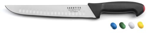 SABATIER TROMPETTE Pro Tech - Couteau de boucher avec alvéole 25cm