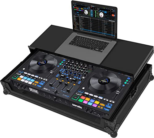 Zomo Flightcase Rane Four Plus NSE - Koffer passend für den Rane FOUR Controller + Laptopablage