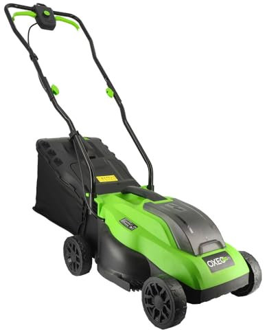 Tondeuse à gazon sans fil batterie 18V - Largeur 33cm - Hauteur coupe 25-65mm - Surface 280m² - Batterie grande capacité 4Ah