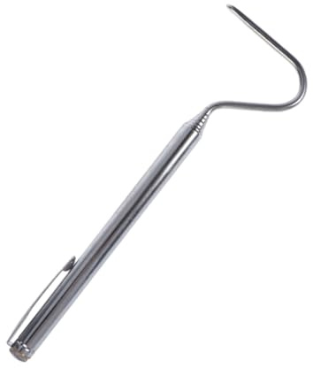 HEMOTON Gancho para Serpientes Telescópico de Acero Inoxidable Retráctil 68 Cm Herramienta para Reptiles Captura Segura y Transporte Fácil para Entusiastas y Manejo Profesional