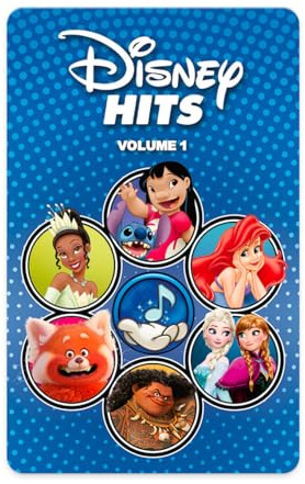 YOTO Disney Hits - Tarjeta de Audio para niños para Usar con Reproductor y Mini Reproductor de Audio Todo en 1, Escucha sin Pantalla con música Festiva Divertida para Jugar, Viajes y Fiestas de