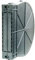 Schellenberg 50900 Mauerkasten für Einlasswickler und elektrische Gurtwickler MAXI, Lochabstand 16,0 cm, Gurtkasten aus PVC