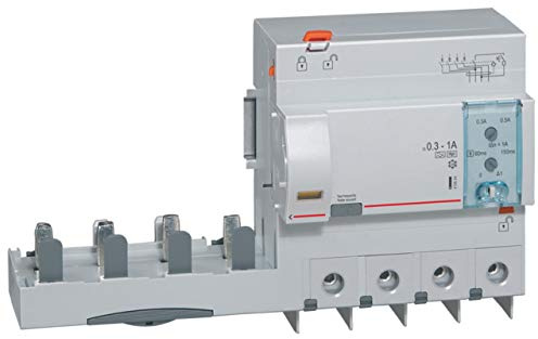 Bloc différentiel adaptable DX3 4P 400V~ - 125A - typeF réglable - pour disj 1,5 module/pôle