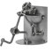 metalman24 Schraubenmännchen Klempner Sanitär Installateur - Handarbeit Geschenkidee Metallfigur Metallmännchen Stahlfigur Schraubenmännle - Deko für Büro & Zuhause