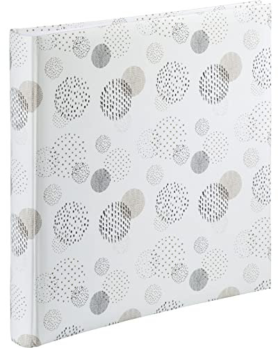 Hama - Album Fotografico Jumbo Graphic Dots, 80 Pagine 30 x 30, Fino a 320 Foto 10 x 15