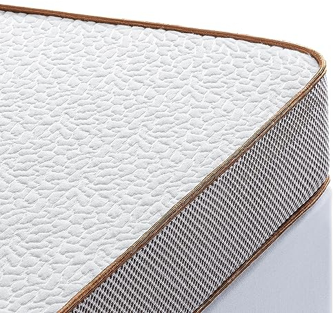 BedStory Topper 10cm 90x200cm H3/H4, Matratzentopper mit Gel Memory Foam & Kaltschaum, Kühlend, Stützend, Atmungsaktiv Matratzentopper mit waschbar Bezug, Oeko-TEX & CertiPUR-US Zertifiziert