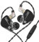 KINBOOFI KBEAR Flash 1DD+1BA Écouteurs intra-auriculaires filaires avec réduction de bruit légère IEM avec microphone HD pour les appels Design ergonomique
