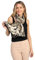Trillion London® Seidenschal für Damen | Leichte Damenschals | Schals | Kopftuch | Geschenke für Damen | Designerdrucke | Alltagskleidung | Geschmeidig und weich | Leopardenmuster | Weiß