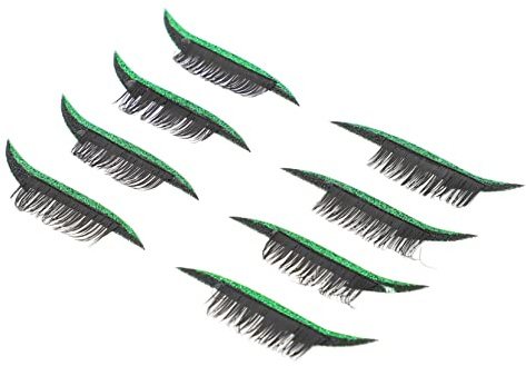 minkissy 4paia Eyeliner Adesivi Da Donna Nastro Adesivo Per Contorno Occhi Facile Da Usare e Rimuovere Per Discoteche Carnevali Cosplay e Festività