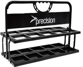 Precision Training 10 Bottle Folding Carrier - Bottles Not Included, White - red, one Size, K-REY-TR850