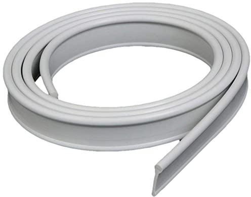 ELEGANT Grey Soft Rubber Shower Door Seal for Folding Bath Screen 1200mm