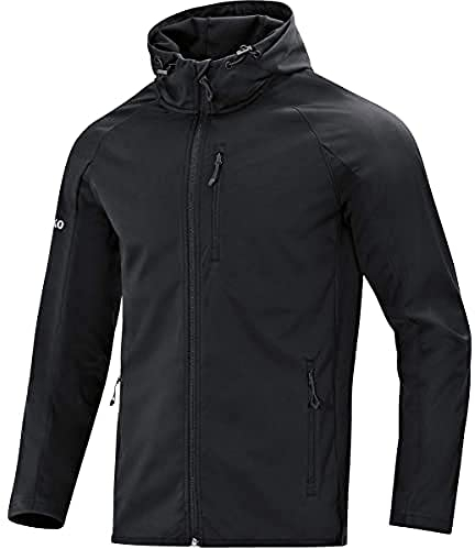 JAKO Herren Softshelljacke Light, Schwarz, XXL