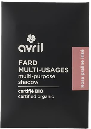 Avril - Fard Multiuso Bio - Texture morbida e setosa - Palpebre, guance, viso - Vegano, certificato Bio Ecocert - Made in France - Ricarica 5g