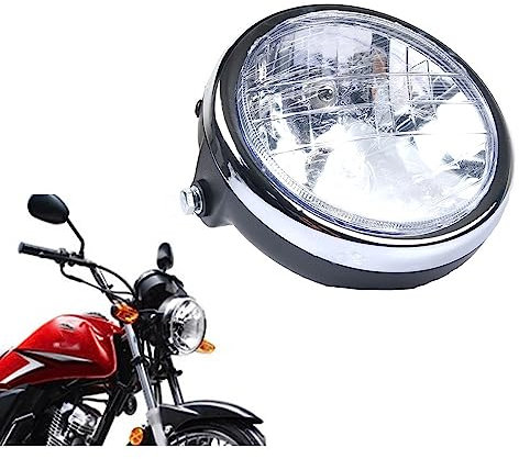 Phares avant de moto ronds classiques éclairage de phare pour HONDA CB125 GL150 CB 125 GL 150